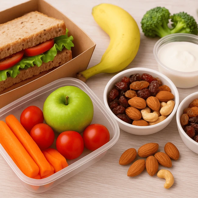 Полезные и вкусные перекусы для школьников с доставкой домой