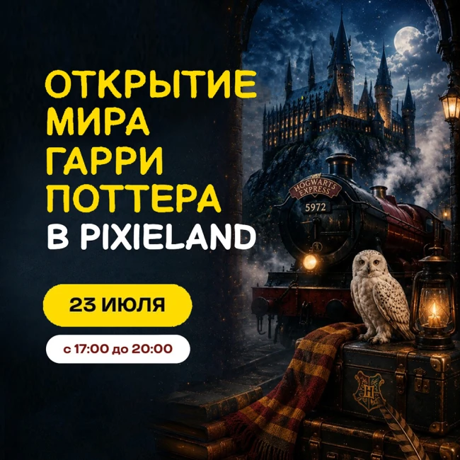 Двери волшебного мира открываются в PIXIELAND!