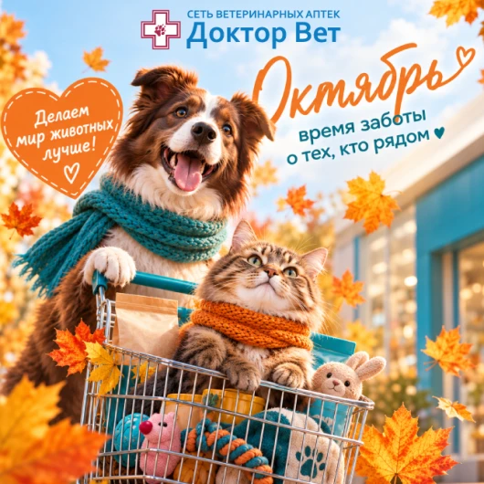 Яркий октябрь в «Доктор Вет»